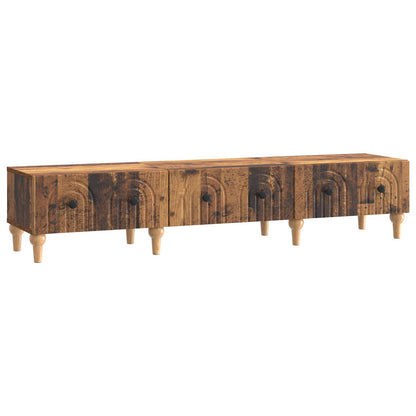 vidaXL TV Cabinet Old Wood 147 x 34.5 x 30 cm Engineered Wood