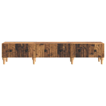 vidaXL TV Cabinet Old Wood 147 x 34.5 x 30 cm Engineered Wood