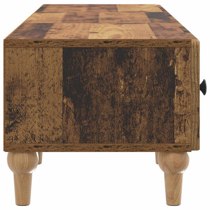 vidaXL TV Cabinet Old Wood 147 x 34.5 x 30 cm Engineered Wood