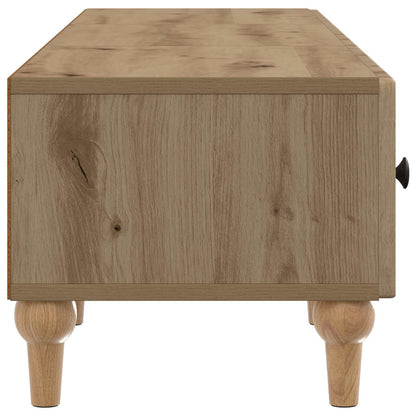 vidaXL TV Cabinet Artisan Oak 147 x 34.5 x 30 cm Engineered Wood