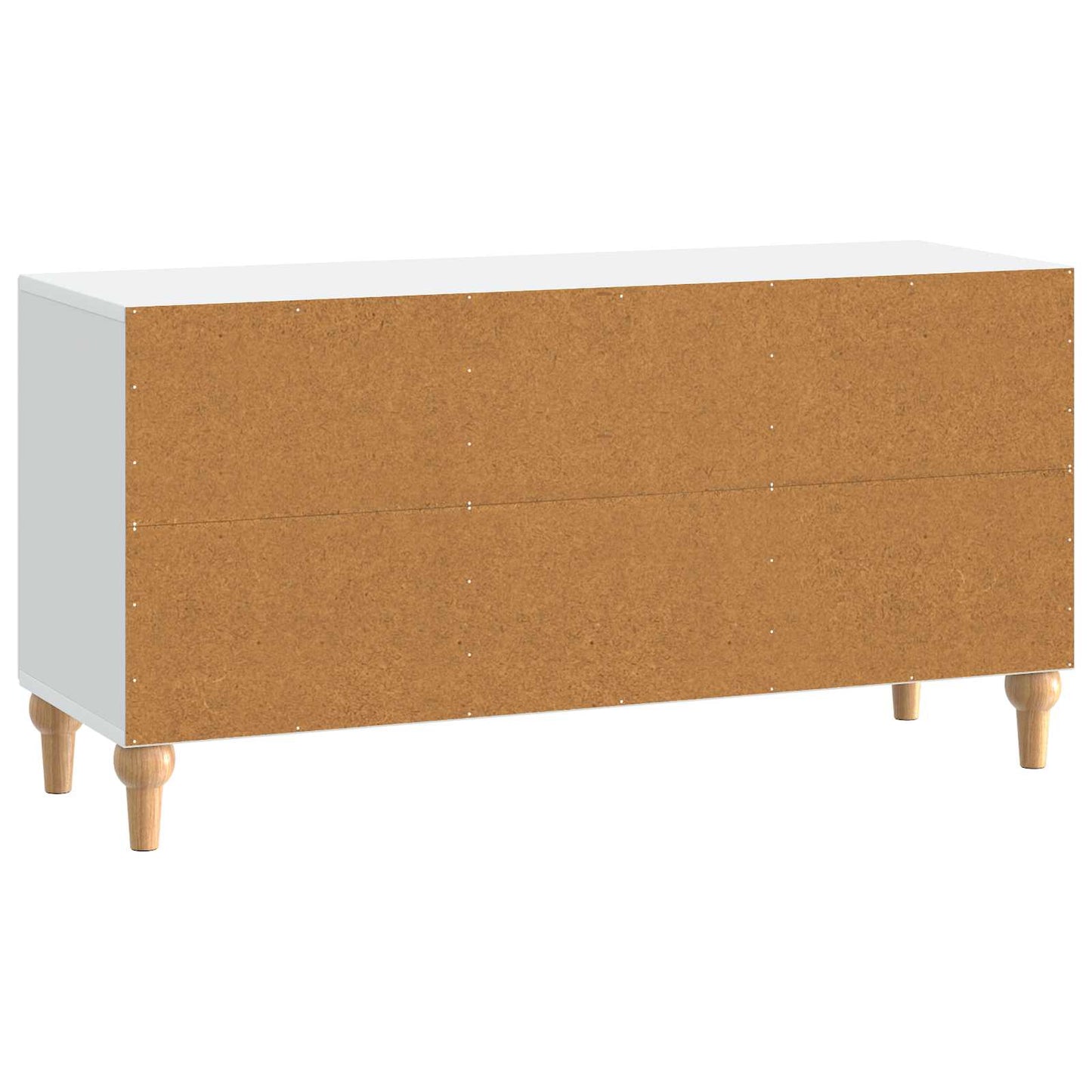 vidaXL TV Cabinet White 99 x 34.5 x 50 cm Engineered Wood