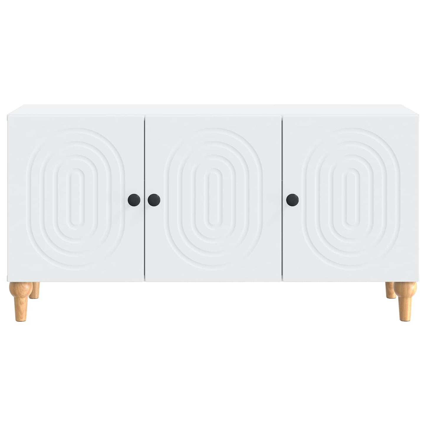 vidaXL TV Cabinet White 99 x 34.5 x 50 cm Engineered Wood