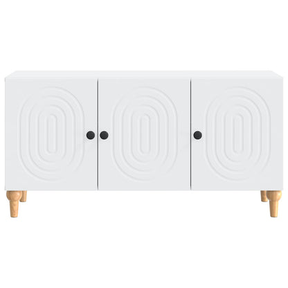 vidaXL TV Cabinet White 99 x 34.5 x 50 cm Engineered Wood