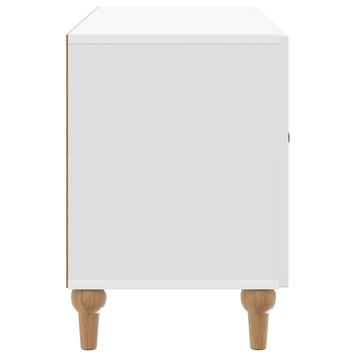 vidaXL TV Cabinet White 99 x 34.5 x 50 cm Engineered Wood
