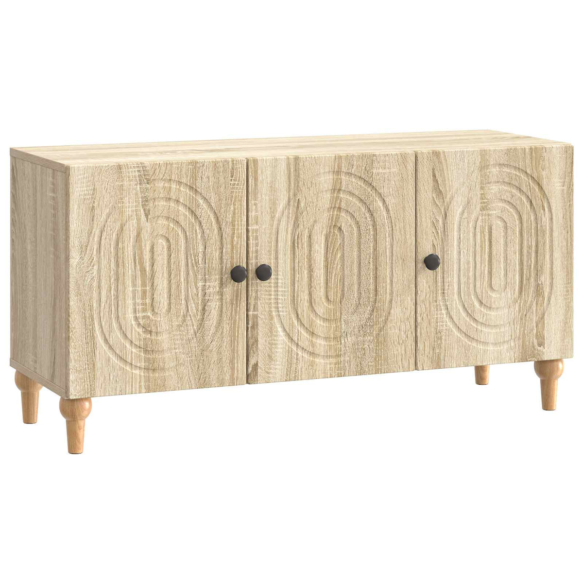 vidaXL TV Cabinet 99 x 34.5 x 50 cm Sonoma Oak Engineered Wood