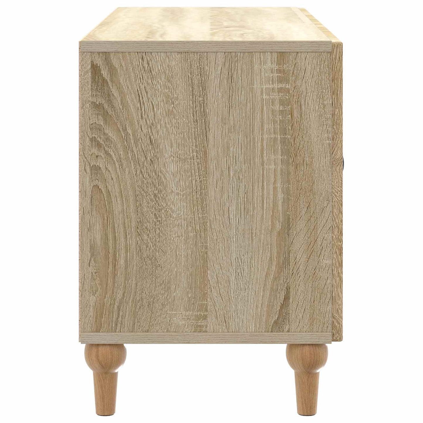 vidaXL TV Cabinet Sonoma Oak 99 x 34.5 x 50 cm Engineered Wood