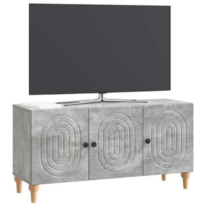 vidaXL TV Cabinet Concrete Grey 99 x 34.5 x 50 cm Engineered Wood
