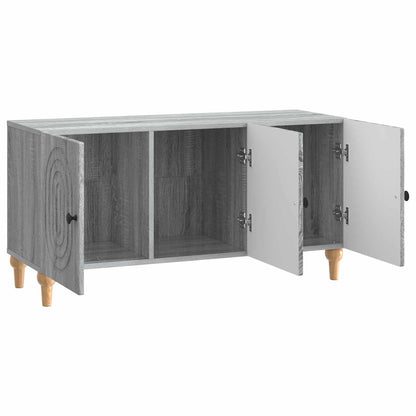 vidaXL TV Cabinet Grey Sonoma 99 x 34.5 x 50 cm Engineered Wood
