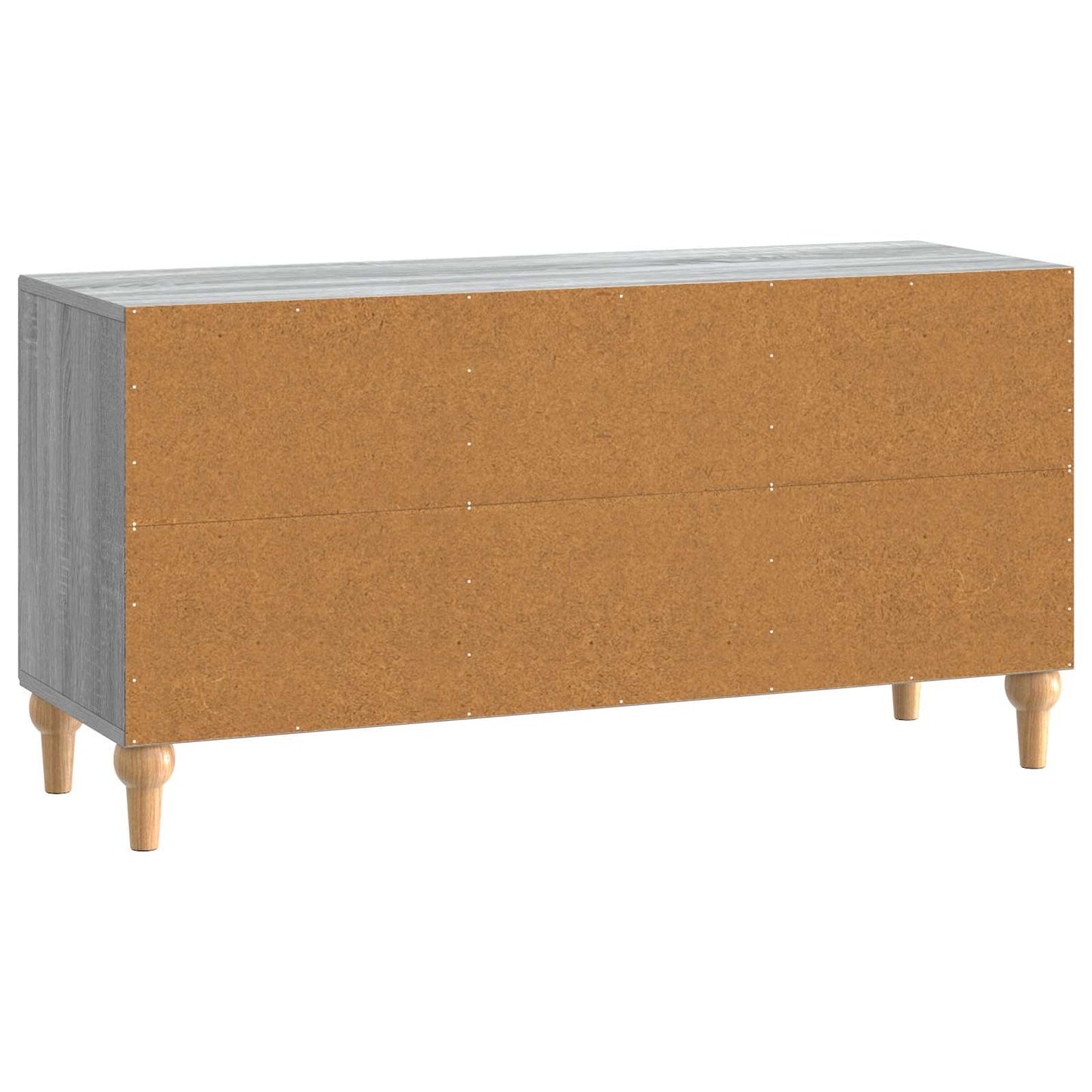 vidaXL TV Cabinet Grey Sonoma 99 x 34.5 x 50 cm Engineered Wood