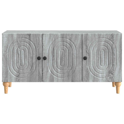 vidaXL TV Cabinet Grey Sonoma 99 x 34.5 x 50 cm Engineered Wood