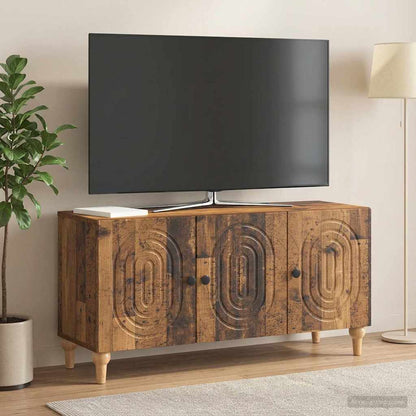 vidaXL TV Cabinet Old Wood 99 x 34.5 x 50 cm Engineered Wood