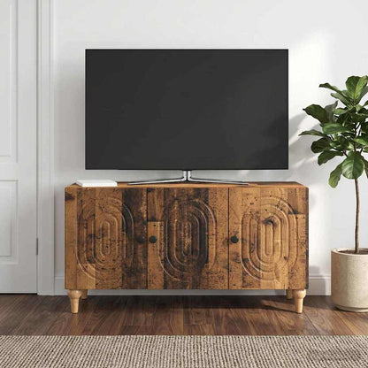 vidaXL TV Cabinet Old Wood 99 x 34.5 x 50 cm Engineered Wood