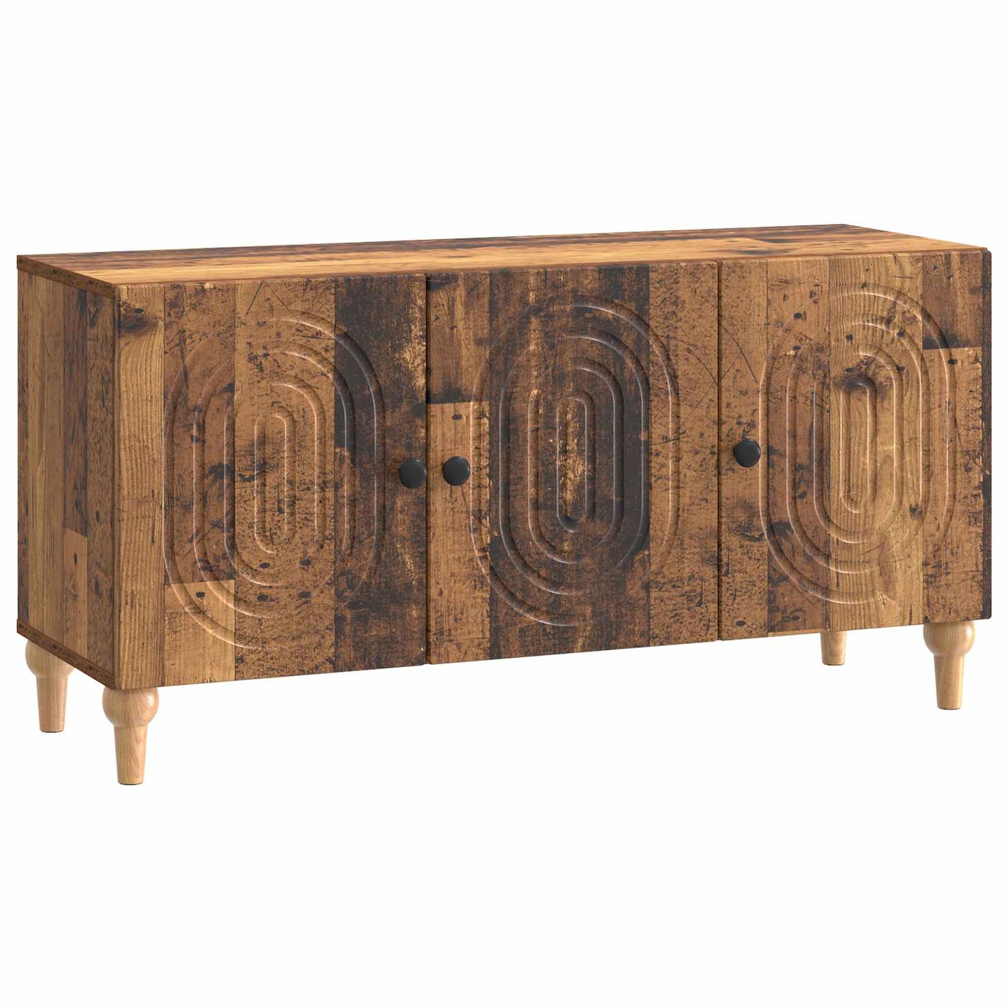 vidaXL TV Cabinet Old Wood 99 x 34.5 x 50 cm Engineered Wood