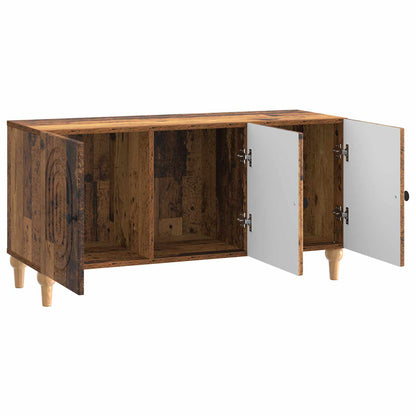 vidaXL TV Cabinet Old Wood 99 x 34.5 x 50 cm Engineered Wood