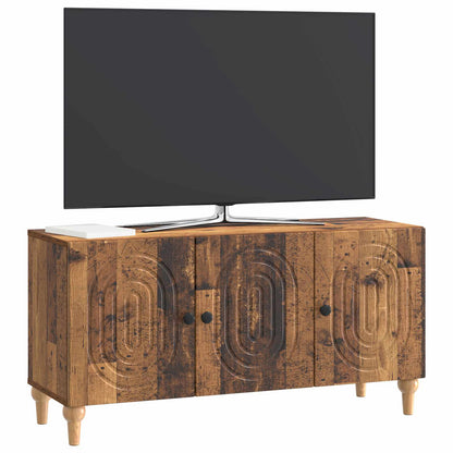 vidaXL TV Cabinet Old Wood 99 x 34.5 x 50 cm Engineered Wood