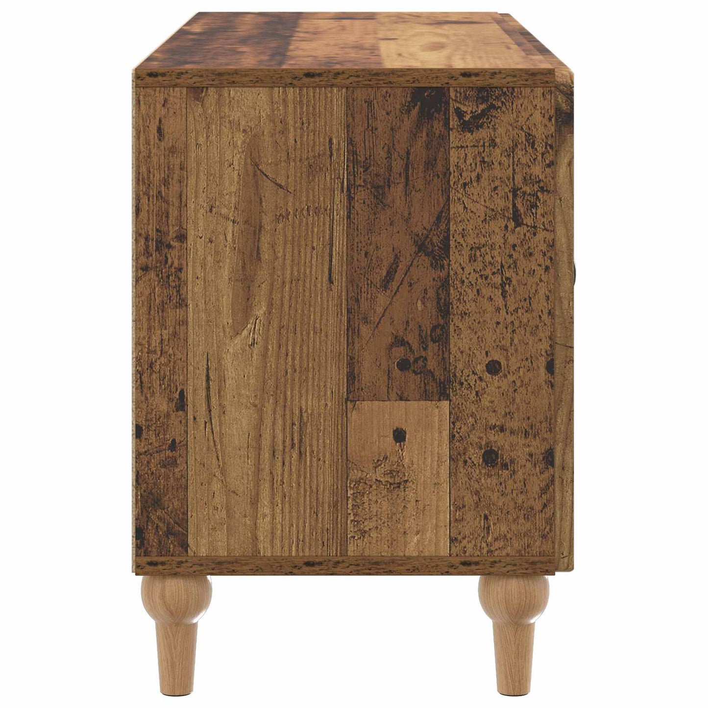 vidaXL TV Cabinet Old Wood 99 x 34.5 x 50 cm Engineered Wood