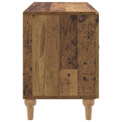 vidaXL TV Cabinet Old Wood 99 x 34.5 x 50 cm Engineered Wood