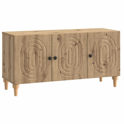 vidaXL TV Cabinet 99 x 34.5 x 50 cm Artisan Oak Engineered Wood