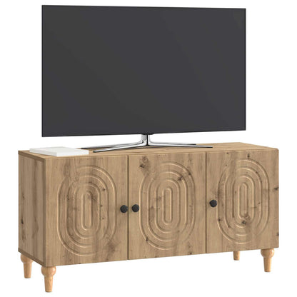 vidaXL TV Cabinet Artisan Oak 99 x 34.5 x 50 cm Engineered Wood