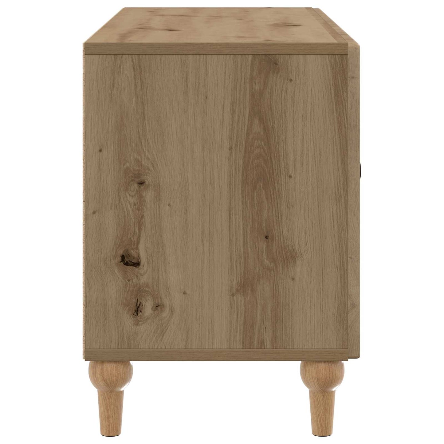 vidaXL TV Cabinet Artisan Oak 99 x 34.5 x 50 cm Engineered Wood