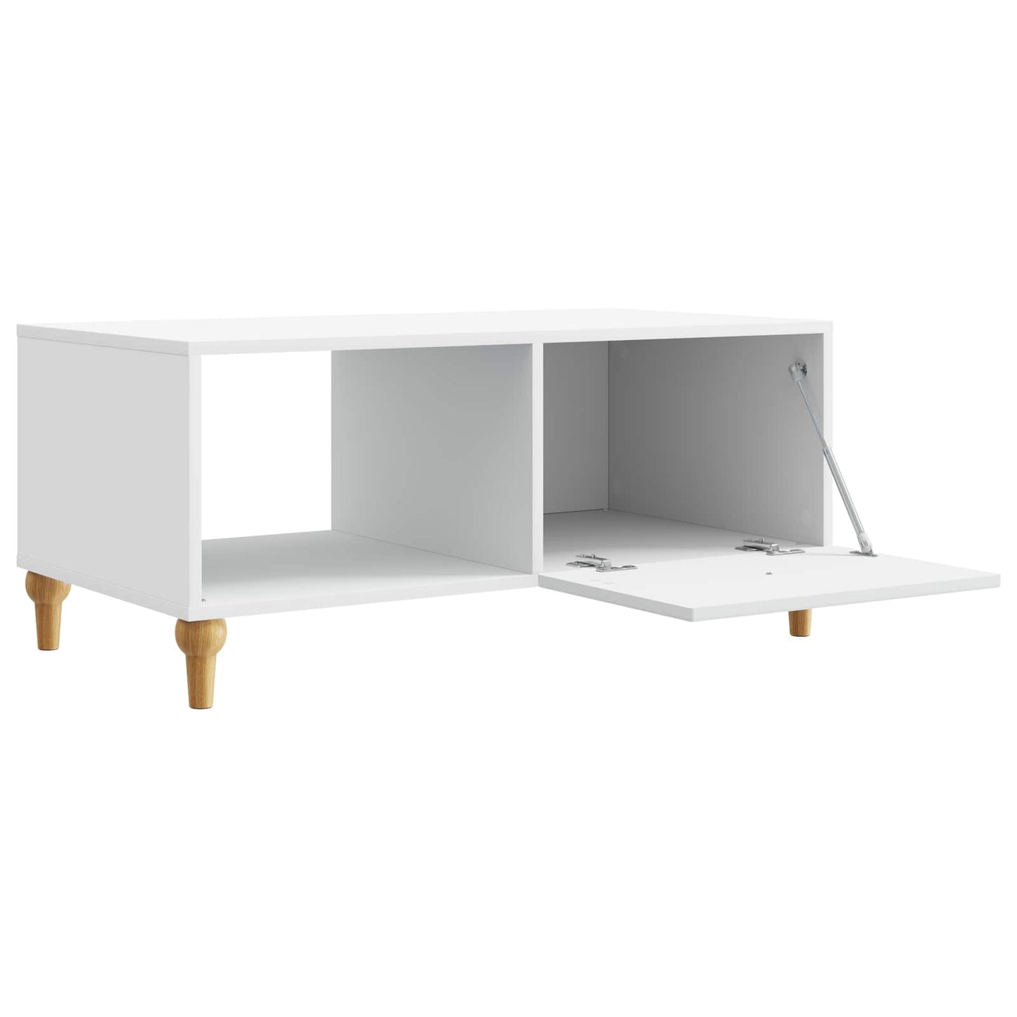 vidaXL Coffee Table White 90 x 50 x 40 cm Engineered Wood