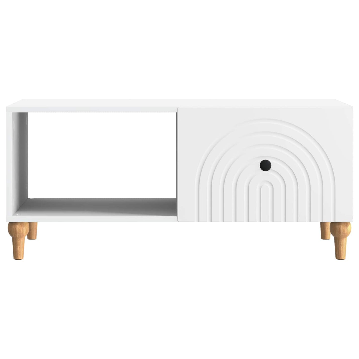 vidaXL Coffee Table White 90 x 50 x 40 cm Engineered Wood