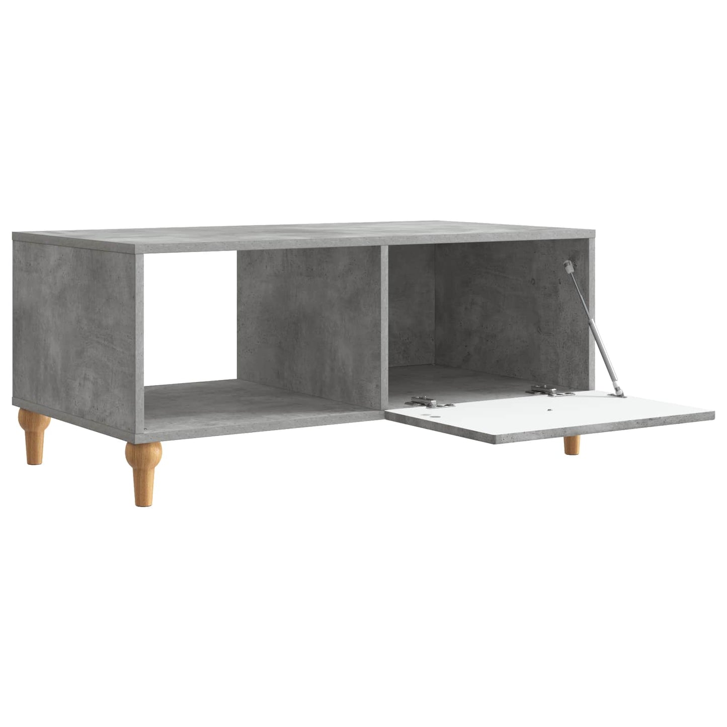 vidaXL Coffee Table Concrete Grey 90 x 50 x 40 cm Engineered Wood