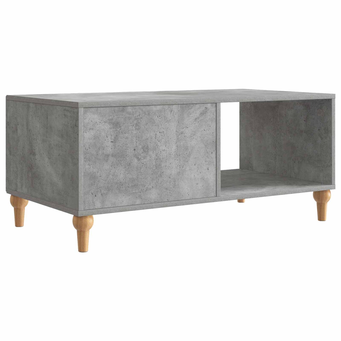 vidaXL Coffee Table Concrete Grey 90 x 50 x 40 cm Engineered Wood