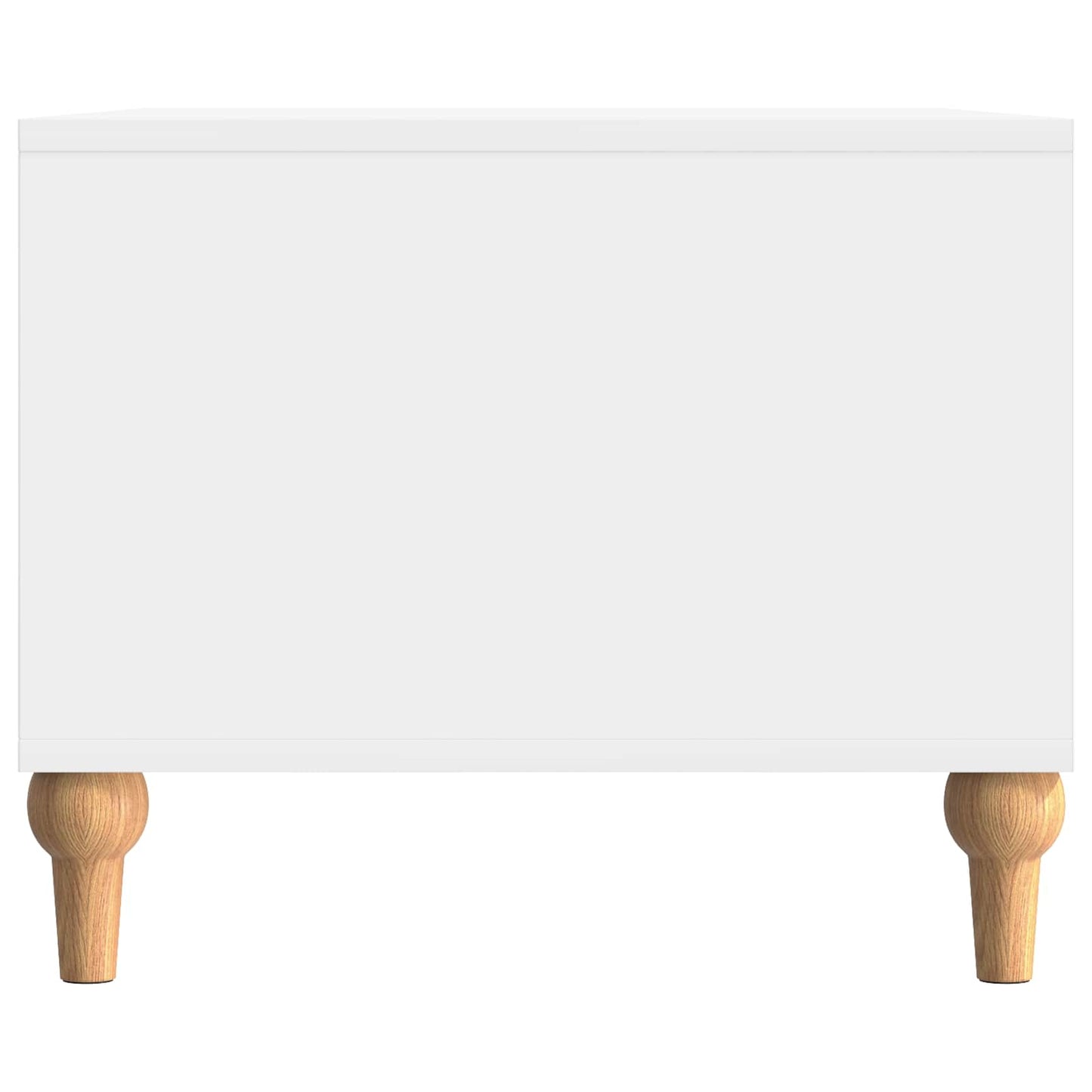 vidaXL Coffee Table High Gloss White 90 x 50 x 40 cm Engineered Wood