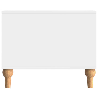 vidaXL Coffee Table High Gloss White 90 x 50 x 40 cm Engineered Wood