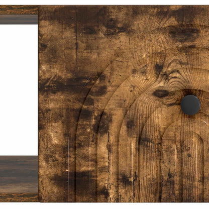 vidaXL Coffee Table Smoked Oak 90 x 50 x 40 cm Engineered Wood