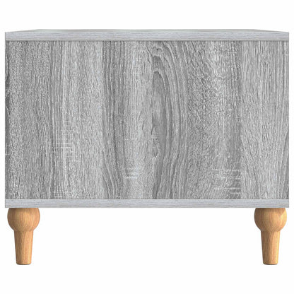 vidaXL Coffee Table Grey Sonoma 90 x 50 x 40 cm Engineered Wood