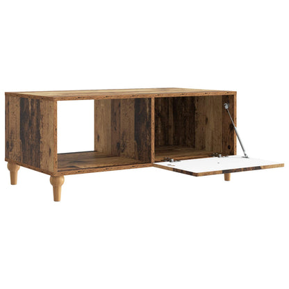 vidaXL Coffee Table Old Wood 90 x 50 x 40 cm Engineered Wood