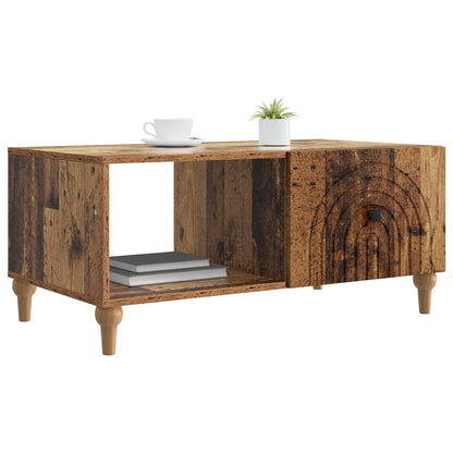 vidaXL Coffee Table Old Wood 90 x 50 x 40 cm Engineered Wood