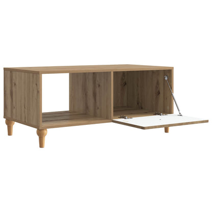 vidaXL Coffee Table Artisan Oak 90 x 50 x 40 cm Engineered Wood