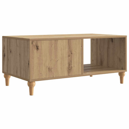 vidaXL Coffee Table Artisan Oak 90 x 50 x 40 cm Engineered Wood