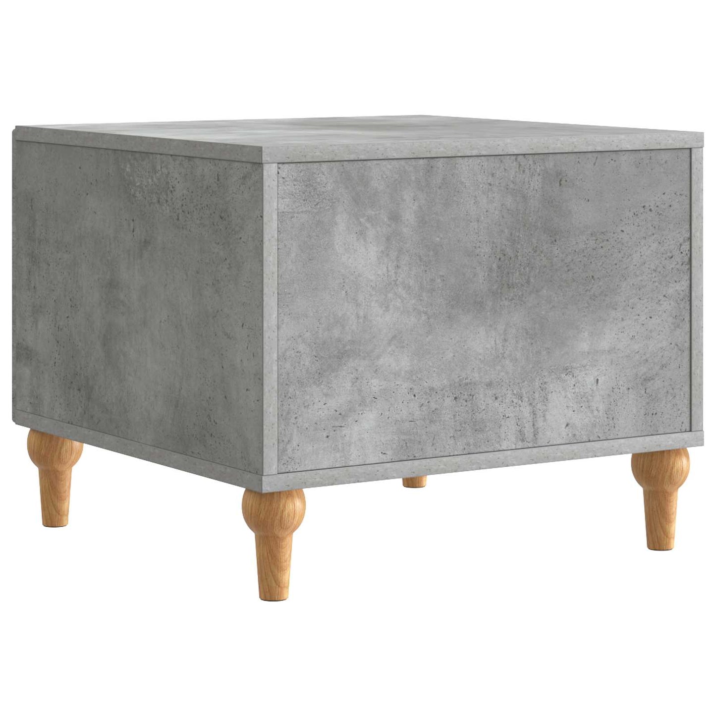 vidaXL Coffee Table Concrete Grey 49 x 50 x 40 cm Engineered Wood
