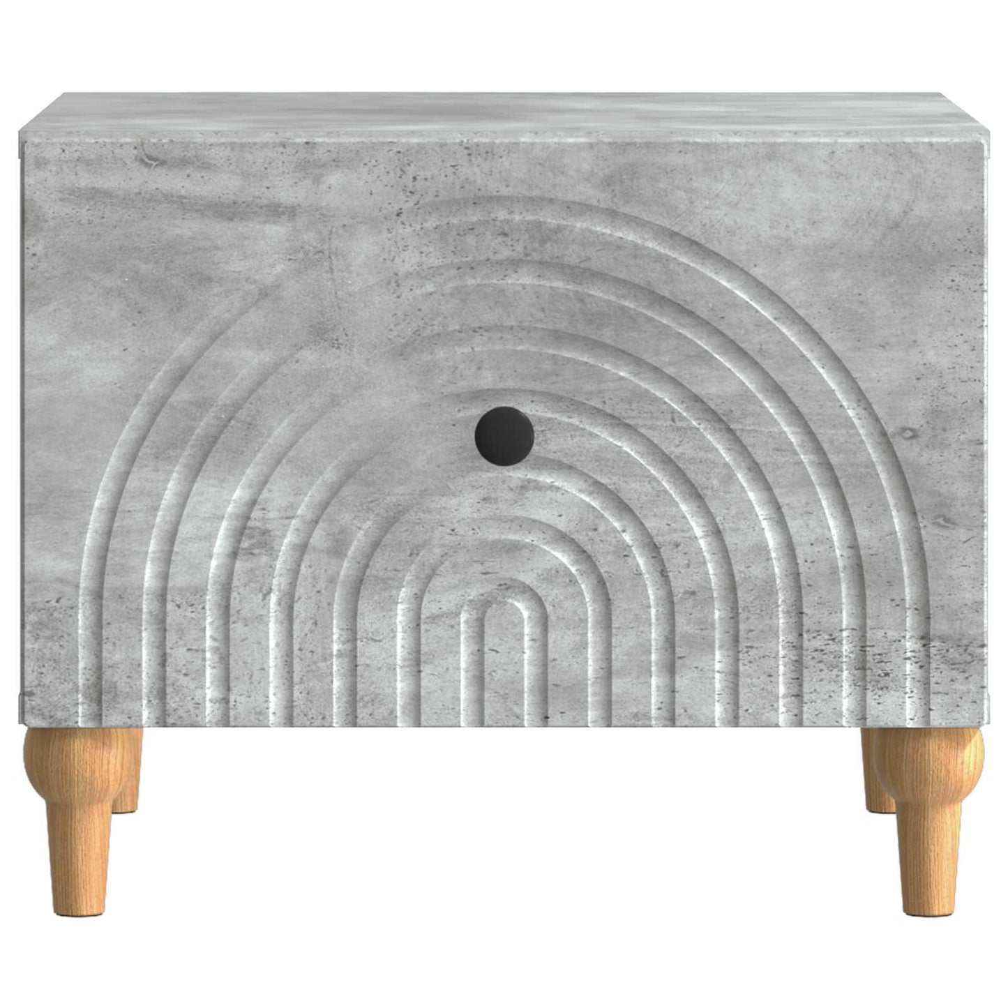 vidaXL Coffee Table Concrete Grey 49 x 50 x 40 cm Engineered Wood