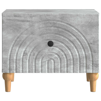 vidaXL Coffee Table Concrete Grey 49 x 50 x 40 cm Engineered Wood