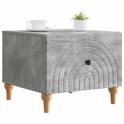 vidaXL Coffee Table Concrete Grey 49 x 50 x 40 cm Engineered Wood