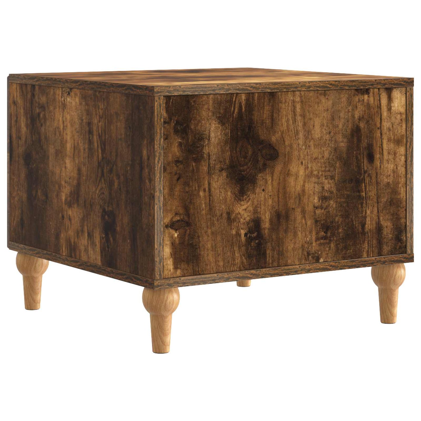 vidaXL Coffee Table Smoked Oak 49 x 50 x 40 cm Engineered Wood