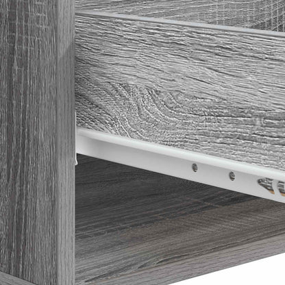 vidaXL Coffee Table Grey Sonoma 49 x 50 x 40 cm Engineered Wood