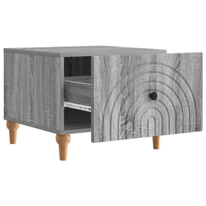 vidaXL Coffee Table Grey Sonoma 49 x 50 x 40 cm Engineered Wood