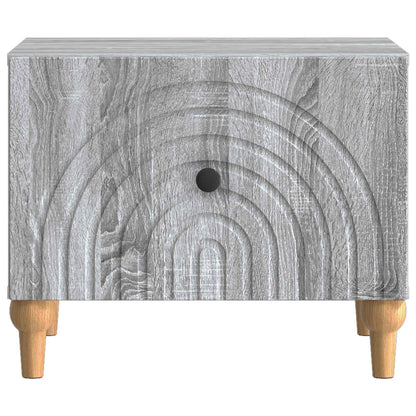 vidaXL Coffee Table Grey Sonoma 49 x 50 x 40 cm Engineered Wood