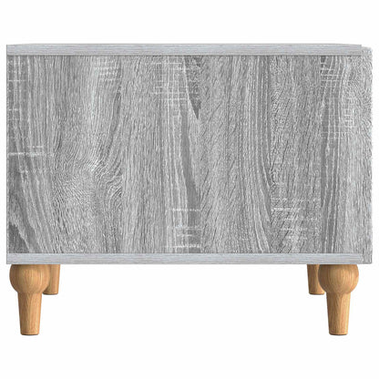 vidaXL Coffee Table Grey Sonoma 49 x 50 x 40 cm Engineered Wood