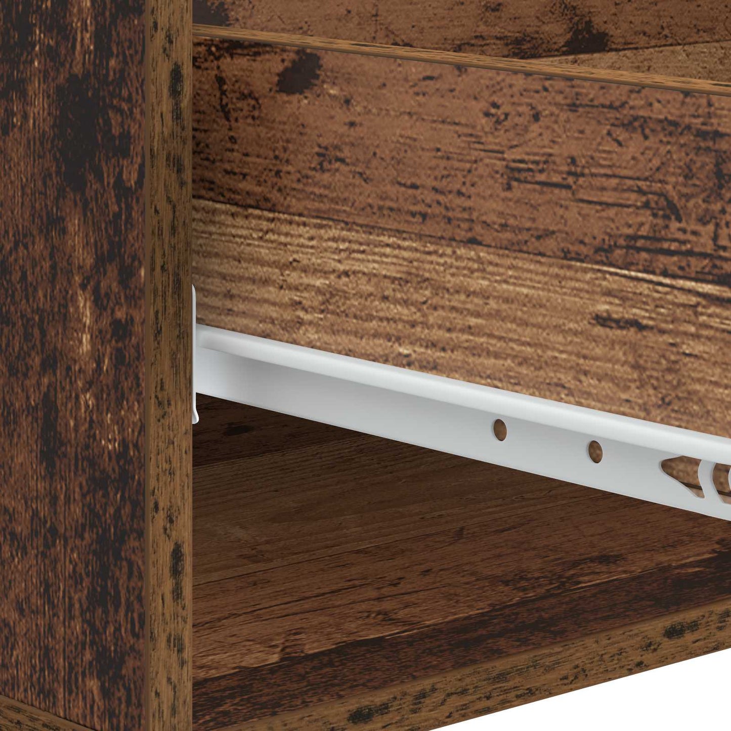 vidaXL Coffee Table Old Wood 49 x 50 x 40 cm Engineered Wood