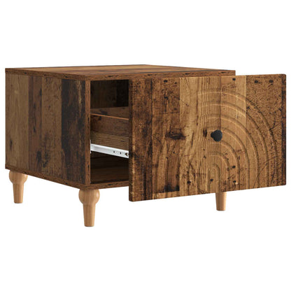 vidaXL Coffee Table Old Wood 49 x 50 x 40 cm Engineered Wood