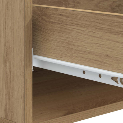 vidaXL Coffee Table Artisan Oak 49 x 50 x 40 cm Engineered Wood