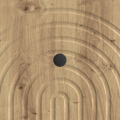 vidaXL Coffee Table Artisan Oak 49 x 50 x 40 cm Engineered Wood