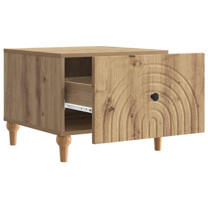 vidaXL Coffee Table Artisan Oak 49 x 50 x 40 cm Engineered Wood